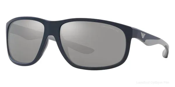 Lunettes de soleil Emporio Armani EA4199U 5088Z3 65 - Matte Blue/Gray - نظارات شمسية Lamtioui Fès فاس المغرب