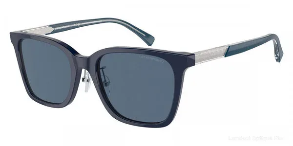 Lunettes de soleil Emporio Armani EA4226D 603980 55 - Shiny Blue on Crystal Lunettes de soleil - Opticien-optométriste Lamtioui Fès Maroc
