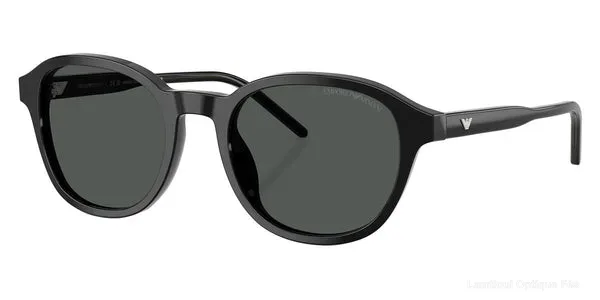 Lunettes de soleil Emporio Armani EA4247U 501787 51 - Shiny Black/Transparent Gray authentique Emporio Armani - Lunettes de soleil Fès Lamtioui Optique