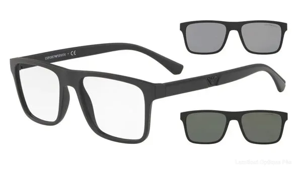 Lunettes de vue Emporio Armani CLIP-ON - EA4115 58011W 52 Default Title Fès Maroc