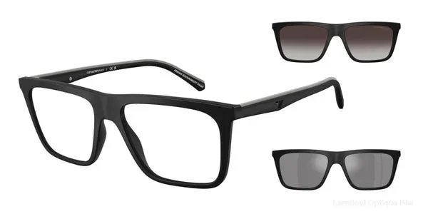Lunettes de vue Emporio Armani CLIP-ON - EA4258 50011W 54 Default Title Fès Maroc
