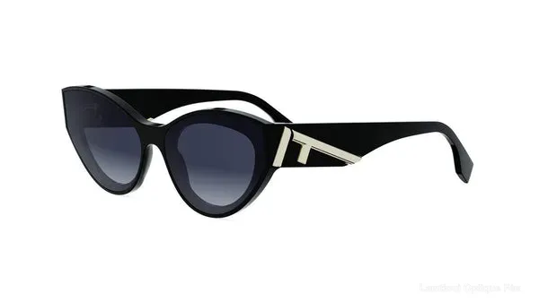Lunettes de soleil Fendi FIRST - FE40194I 01W 62 authentique Fendi - Lunettes de soleil Fès Lamtioui Optique