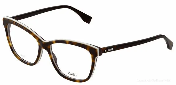 Lunettes de vue Fendi FF0251 086 54 - HAVANA Lunettes de vue - Opticien-optométriste Lamtioui Fès Maroc