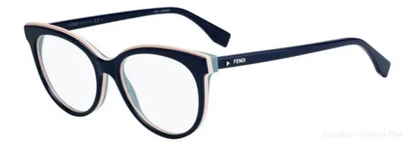Lunettes de vue Fendi FF0254 PJP 53 authentique Fendi - Lunettes de vue Fès Lamtioui Optique