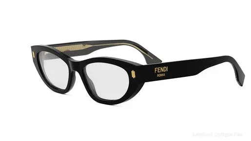 Équivalent Lunettes de vue Fendi ROMA - FE50119I 001 53 - نظارات طبية فاس Lamtioui