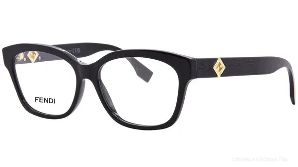 Similaire Lunettes de vue Fendi ROMA - FE50124I 001 56 - Lamtioui Optique Fès