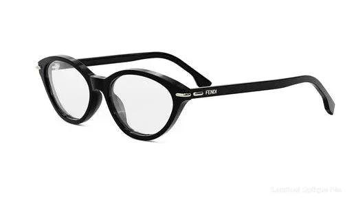 Équivalent Lunettes de vue Fendi SELLERIA - FE50126I 001 53 - نظارات طبية فاس Lamtioui