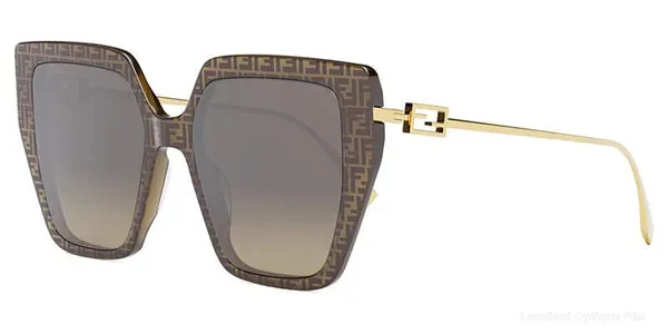 Lunettes de soleil Fendi FE40012U 55F 55 - نضاضر شمس Fendi Lamtioui Optique فاس