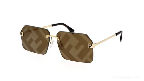 Lunettes de soleil Fendi FE40043U 33G 59 - نضاضر شمس Fendi Lamtioui Optique فاس