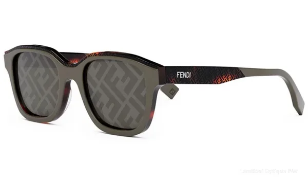 Lunettes de soleil Fendi FE40077I 50C 51 authentique Fendi - Lunettes de soleil Fès Lamtioui Optique