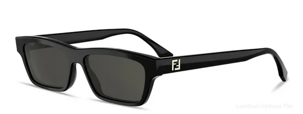 Lunettes de soleil Fendi FE40199I 01A 55 - نضاضر شمس Fendi Lamtioui Optique فاس