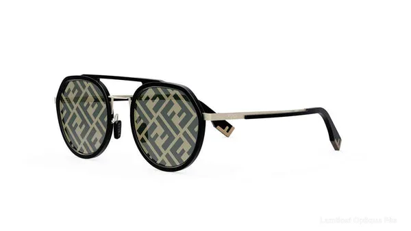 Lunettes de soleil Fendi FE40040U 02C 51 - نضاضر شمس Fendi Lamtioui Optique فاس