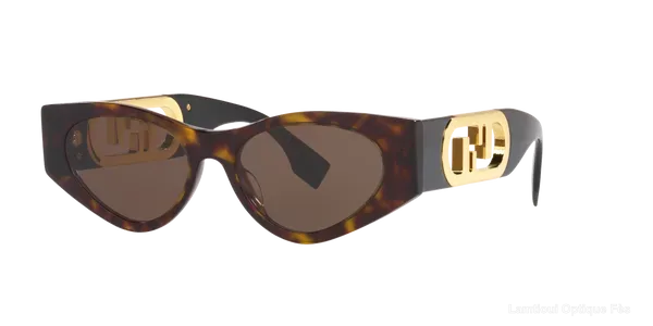 Lunettes de soleil Fendi FE40049I 52E 54 Lunettes de soleil - Opticien-optométriste Lamtioui Fès Maroc