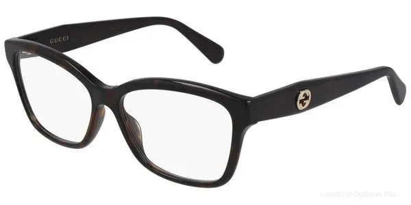Lunettes de vue Gucci GG0798O 005 55 - HAVANA Default Title Fès Maroc