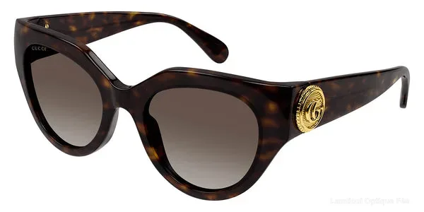Lunettes de soleil Gucci GG1408S 003 52 - HAVANA - نظارات شمسية Lamtioui Fès فاس المغرب