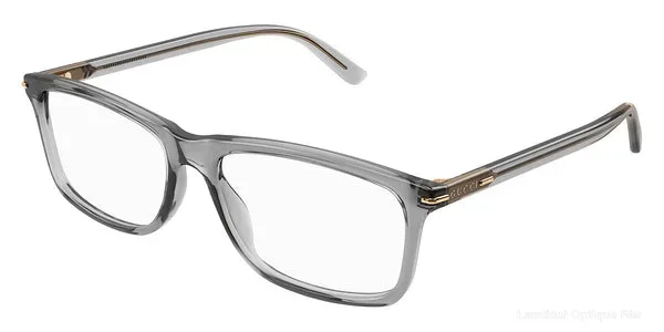Lunettes de vue Gucci GG1447O 004 57 - GRAY - نضارات طبية Gucci Lamtioui Optique فاس
