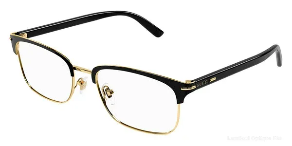 Alternative Lunettes de vue Gucci GG1448O 001 56 - GOLD/BLACK Gucci - Fès Maroc