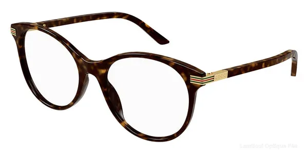 Lunettes de vue Gucci GG1450O 002 53 - HAVANA - نظارات طبية Lamtioui Fès فاس المغرب