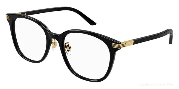 Lunettes de vue Gucci GG1453OK 001 53 - BLACK - نظارات طبية Lamtioui Fès فاس المغرب