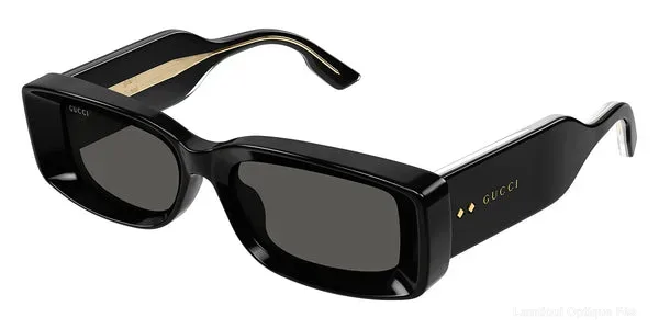 Lunettes de soleil Gucci GG1528S 001 53 - BLACK authentique Gucci - Lunettes de soleil Fès Lamtioui Optique