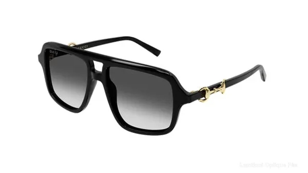 Lunettes de soleil Gucci GG2052S 007 55 نضاضر شمس Gucci - Opticien-optométriste فاس