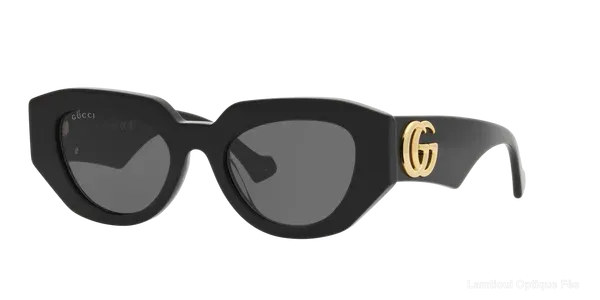 Lunettes de soleil Gucci GG1421S 001 51 نضاضر شمس Gucci - Opticien-optométriste فاس