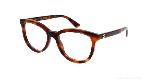 Lunettes de vue Gucci GG1687O 002 52 Default Title Fès Maroc
