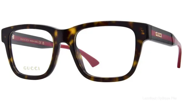 Lunettes de vue Gucci GG1870O 002 53 authentique Gucci - Lunettes de vue Fès Lamtioui Optique
