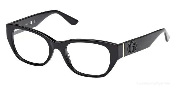 Lunettes de vue Guess GU50304 001 50 - Shiny Black - Lamtioui Optique Fès
