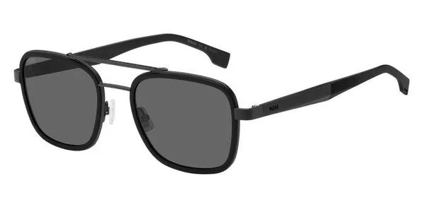 Lunettes de soleil Hugo Boss 1486/S Matte Black/grey Antireflex Lunettes de soleil - Opticien-optométriste Lamtioui Fès Maroc