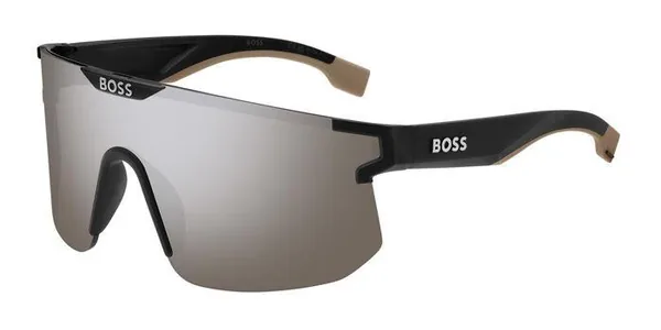 Lunettes de soleil Hugo Boss 1500/S Matte Black Beige/silver Hight Contrast Mirror - نضاضر شمس Hugo Boss Lamtioui Optique فاس