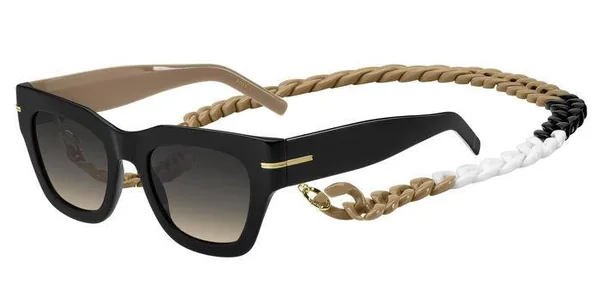 Lunettes de soleil Hugo Boss 1520/N/S Black Beige/grey Brown Gradient authentique Hugo Boss - Lunettes de soleil Fès Lamtioui Optique