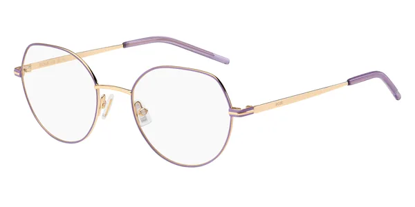 Lunettes de vue Hugo Boss 1591 Gold Lilac - نظارات طبية Lamtioui Fès فاس المغرب