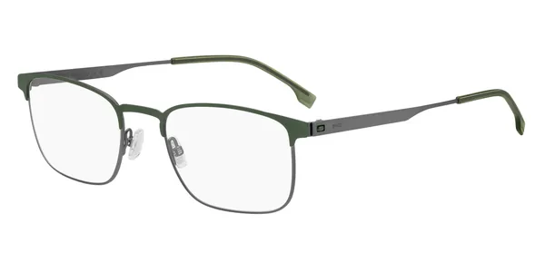 Lunettes de vue Hugo Boss 1644 Matte Green Ruthenium - نضارات طبية Hugo Boss Lamtioui Optique فاس