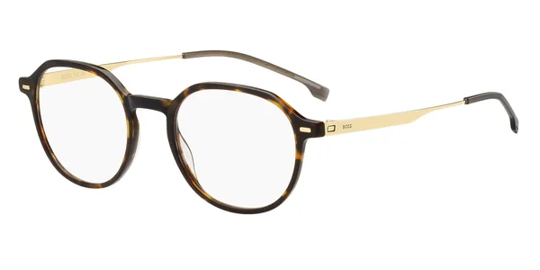 Lunettes de vue Hugo Boss 1697 Havana Gold authentique Hugo Boss - Lunettes de vue Fès Lamtioui Optique