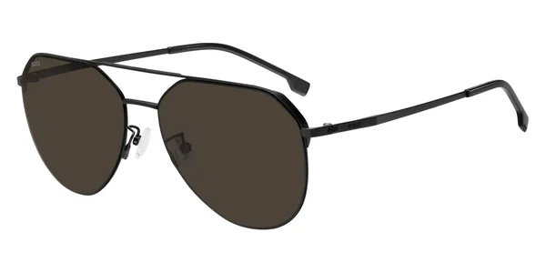 Lunettes de soleil Hugo Boss 1795/F/S Black/grey authentique Hugo Boss - Lunettes de soleil Fès Lamtioui Optique