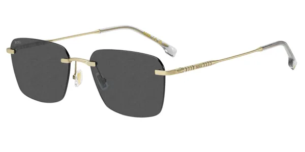 Lunettes de soleil Hugo Boss 1925/F/S Gold/grey - نضاضر شمس Hugo Boss Lamtioui Optique فاس