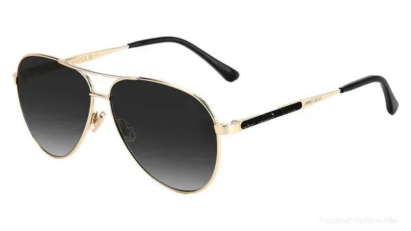 Lunettes de soleil Jimmy Choo JIMENA/S 02M29O 60 - Black Gold - Jimmy Choo نظارات شمسية فاس Lamtioui