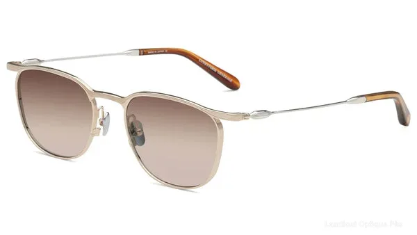 Lunettes de soleil Lunetterie Generale ELDORADO WHITE GOLD/PALLADIUM & AMBER TORTOISE 52 - Lunetterie Generale نظارات شمسية فاس Lamtioui