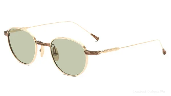 Lunettes de soleil Lunetterie Generale NO TIME TO DIE GOLD & BRONZE /GREEN 49 - Lamtioui Optique Fès