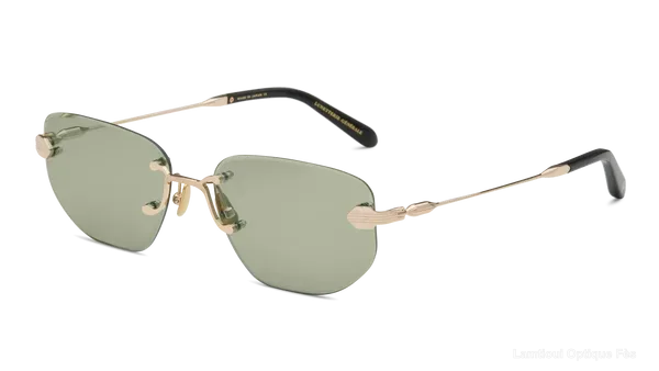 Lunettes de soleil Lunetterie Generale RENDEZ-VOUS AU PARADIS BLACK/18K GOLD 56 Default Title Fès Maroc