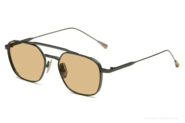 Lunettes de soleil Lunetterie Generale ROUTE 66 GUN METAL/18K GOLD 53 - Lamtioui Optique Fès