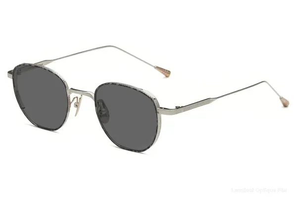 Lunettes de soleil Lunetterie Generale STUDIO 54 PALLADIUM WHITE GOLD SOLDIFD GREY 50 - Lamtioui Optique Fès