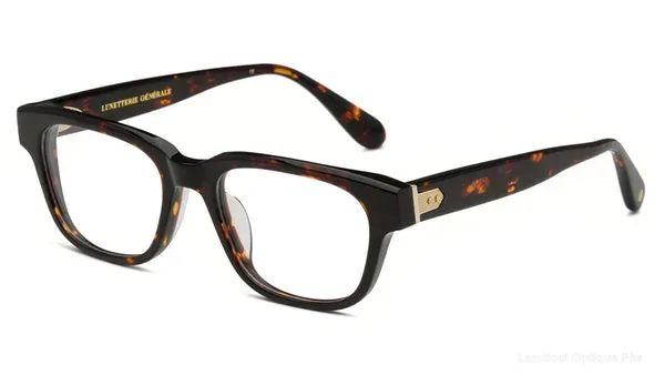 Lunettes de vue Lunetterie Generale AESTHETE DARK HAVANA/18K GOLD 54 - Lunetterie Generale نظارات طبية فاس Lamtioui