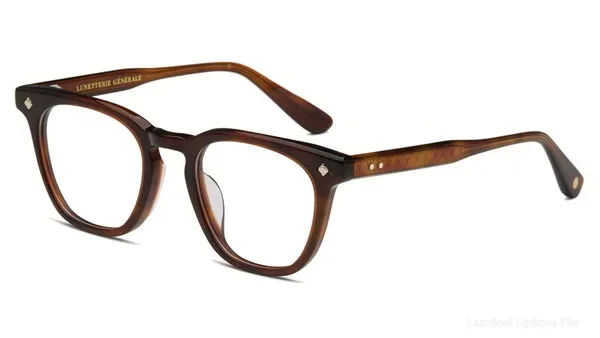 Lunettes de vue Lunetterie Generale AMOUR PROPRE MEDIUM HAVANA/14K GOLD 50 - نضارات طبية Lunetterie Generale Lamtioui Optique فاس