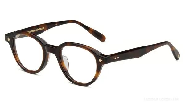 Lunettes de vue Lunetterie Generale BON VIVANT MEDIUM TORTOISE 14K GOLD 48 - نضارات طبية Lunetterie Generale Lamtioui Optique فاس