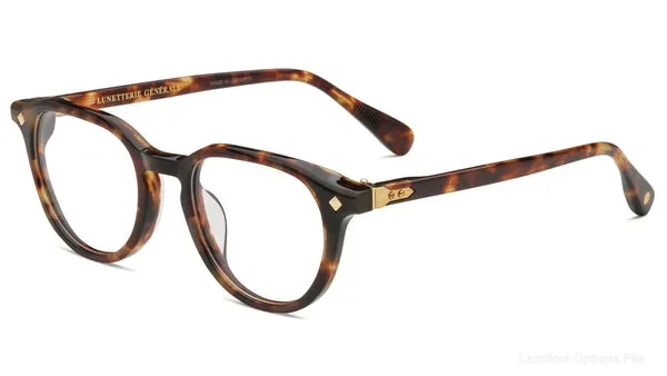 Lunettes de vue Lunetterie Generale DESERT RAIN MEDIUM TORTOISE/18K GOLD 50 - نظارات طبية Lamtioui Fès فاس المغرب
