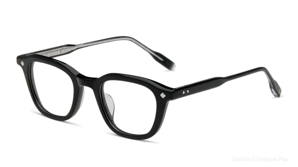 Lunettes de vue Lunetterie Generale ENIGMA - BLACK/PALLADIUM 47 نضارات طبية Lunetterie Generale - Opticien-optométriste فاس