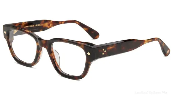 Lunettes de vue Lunetterie Generale MINUIT MOINS UNE MEDIUM TORTOISE 24K GOLD 54 - Lamtioui Optique Fès
