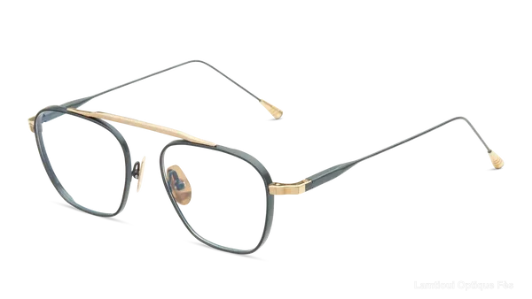 Lunettes de vue Lunetterie Generale SPITFIRE 18K GOLD & BLUE 50 Default Title Fès Maroc